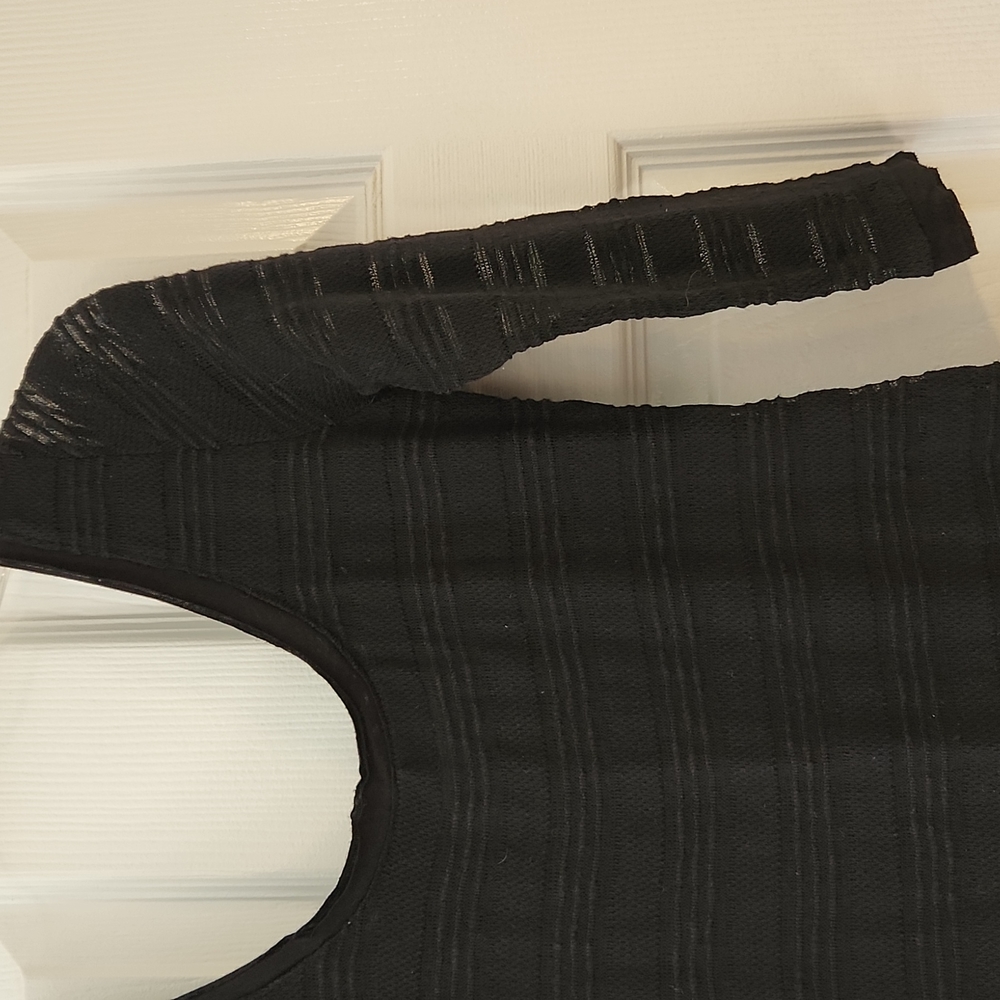 BLACK SWEATER DRESS - Picture 4 of 4